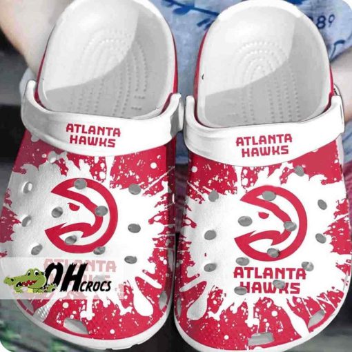 Atlanta Hawks Crocs Logo Team Pattern Clog Shoes Gift