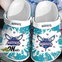 Charlotte Hornets Crocs Classic Clog Shoes Gift 1