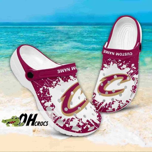 Cleveland Cavaliers Crocs Crocband Clogs Shoes Gift