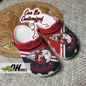 Cleveland Guardians Crocs Baseball Logo Team Clog Shoes Gift 2