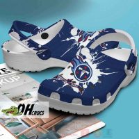 Custom Name Tennessee Titans Crocs Shoes Gift 3
