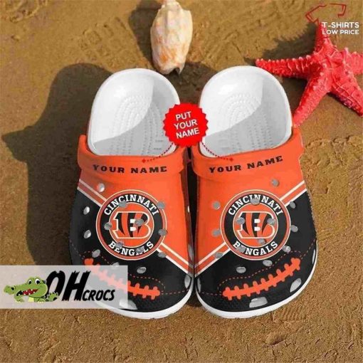 Customized Bengals Crocs Clog Shoes Gift