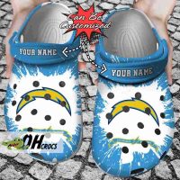 Customized Los Angeles Chargers Crocs Gift 2