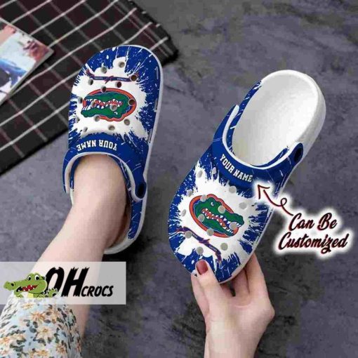 Florida Gators Crocs Logo Team Pattern Clog Shoes Gift