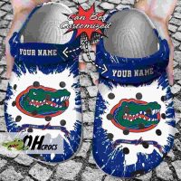 Florida Gators Crocs Logo Team Pattern Clog Shoes Gift 2