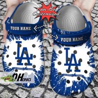 Los Angeles Dodgers Crocs MLB Team Clog  Shoes Gift