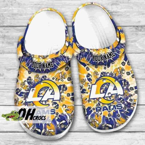 Los Angeles Rams Crocs Grateful Dead Personalized Gift
