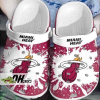 Miami Heat Crocs Classic Clog Shoes Gift 1