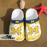 Michigan Wolverines Crocs Classic Clog Shoes Gift 1