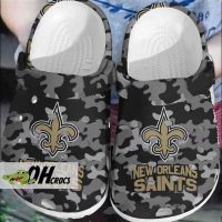 New New Orleans Saints Crocs Black Color Clog Shoes 1