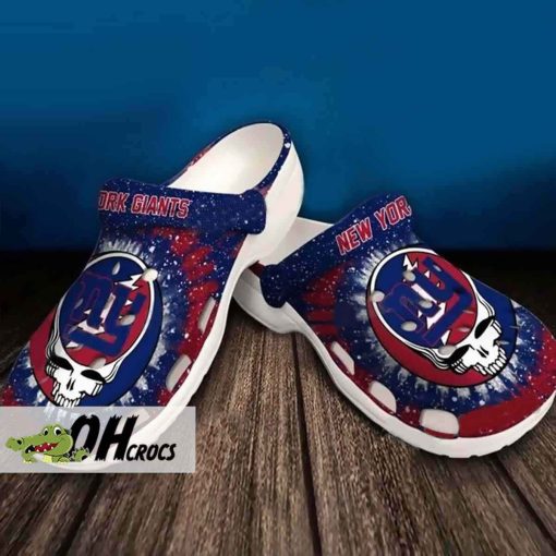 New York Giants Crocs Bling Clog Shoes Gift