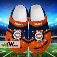 Personalized Chicago Bears Crocs Shoes 1