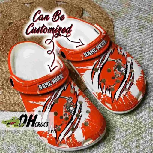 Personalized Cleveland Browns Crocs Gift