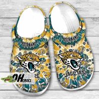 Personalized Jacksonville Jaguars Crocs Grateful Dead Clog Shoes Gift 1