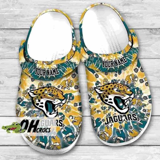 Personalized Jacksonville Jaguars Crocs Grateful Dead Clog Shoes Gift