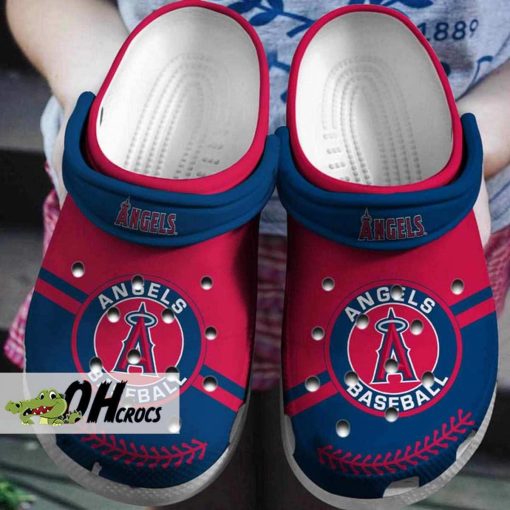 Personalized Los Angeles Angels Crocs Clog Shoes Gift