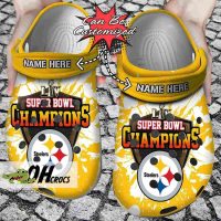 Pittsburgh Steelers Crocs Super Bowl Clog Shoes Gift 2