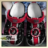 Portland Trail Blazers Crocs Red Black Clog Shoes Gift 1