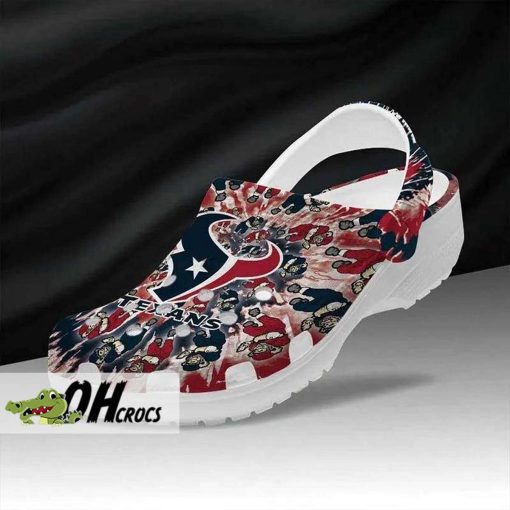 Special Edition Houston Texans Crocs Clog Shoes Gift