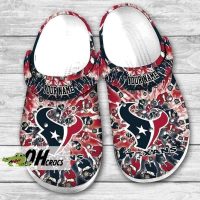 Special Edition Houston Texans Crocs Clog Shoes Gift 3