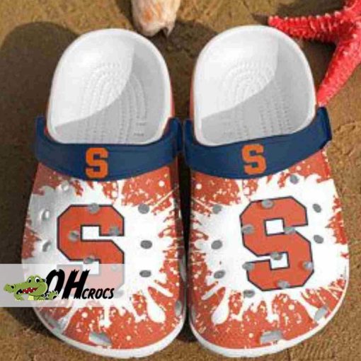 Syracuse Orange Crocs Classic Clog Shoes Gift