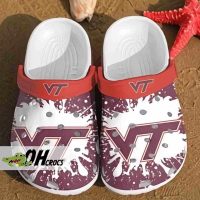 Virginia Tech Hokies Crocs Classic Clog Shoes Gift 1