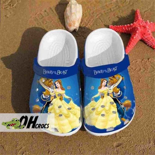 Beauty And The Beast Crocs Classic Clog Shoes Gift