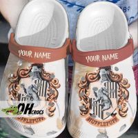 Custome Name Harry Potter Crocs Hufflepuff Clog Shoes Gift