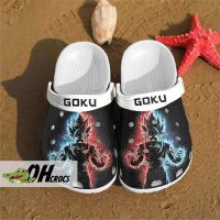 Personalized Goku Crocs Clog Shoes Gift
