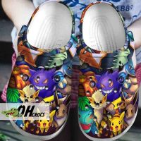 Pokemon Crocs Flor Adults Clog Shoes Gift