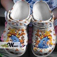 Winnie The Pooh Crocs Cartoon Movie Crocs Clog Shoes Gift
