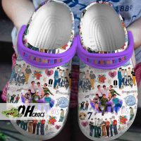 10 Years With BTS Crocs Crocband Clogs Shoes