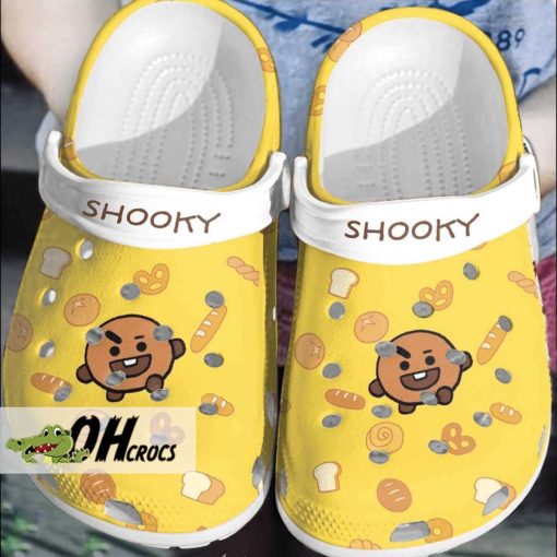 BTS Crocs Crocband Clogs Shoes Shooky Jungkook Pattern
