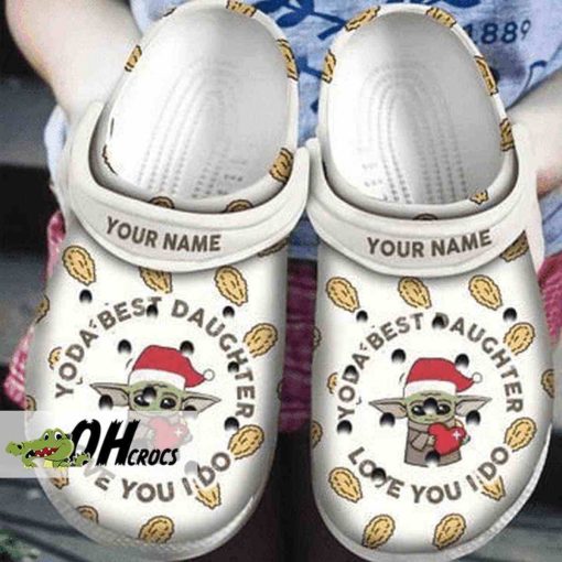 Star Wars Crocs Personalized Yoda Best Daughter Clog Gift