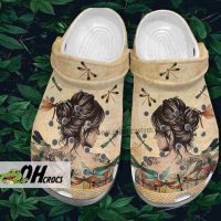 Boho Dragonfly Twinkle Crocs Clogs Serene Nature Vibes Shoes
