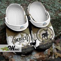 Busch Light Crocs Beer Can Design Deer Trophy Clog Gift