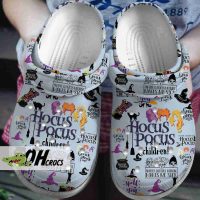 Custom Hocus Pocus Morning Spell Crocs Shoes 3