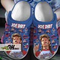 Custom Joe Dirt Classic Blue Crocs All American Comfort Shoes 2