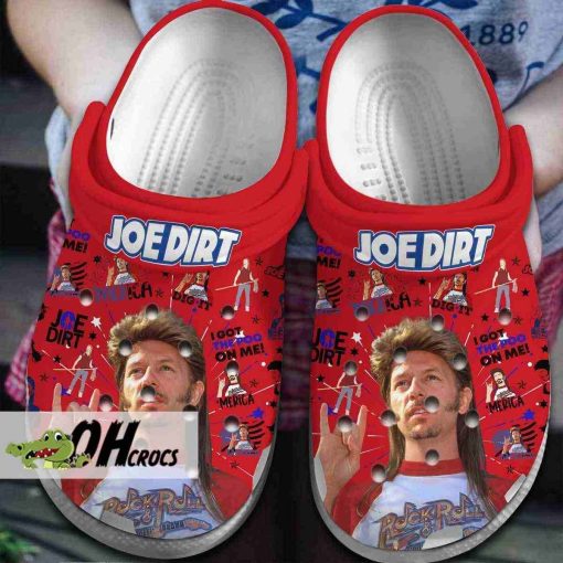Custom Joe Dirt Movie Crocs Rockin’ Style Clogs Shoes