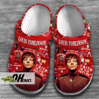 Custom Louis Tomlinson Faith in the Future Crocs Shoes 1