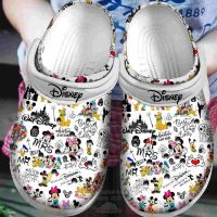 Disney Mickey & Friends Doodle Crocs Clog Shoes