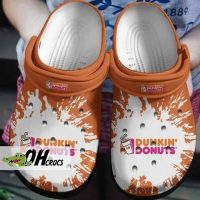 Dunkin Donuts Crocs Mocha Drizzle Morning Brew Clog Shoes Gift 1