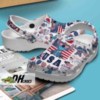 God Bless The USA 1776 Party Crocs Shoes 1
