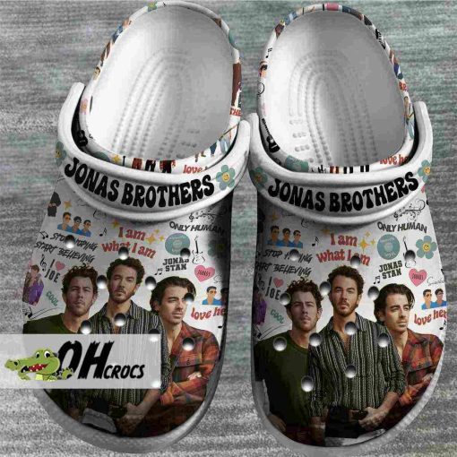 Jonas Brothers Modern Crocs Clog Comfort Shoes