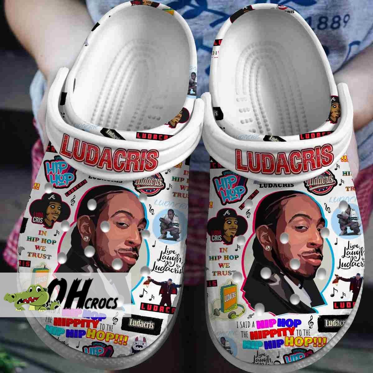 Ludacris Hip Hop Icon Crocs Shoes 1