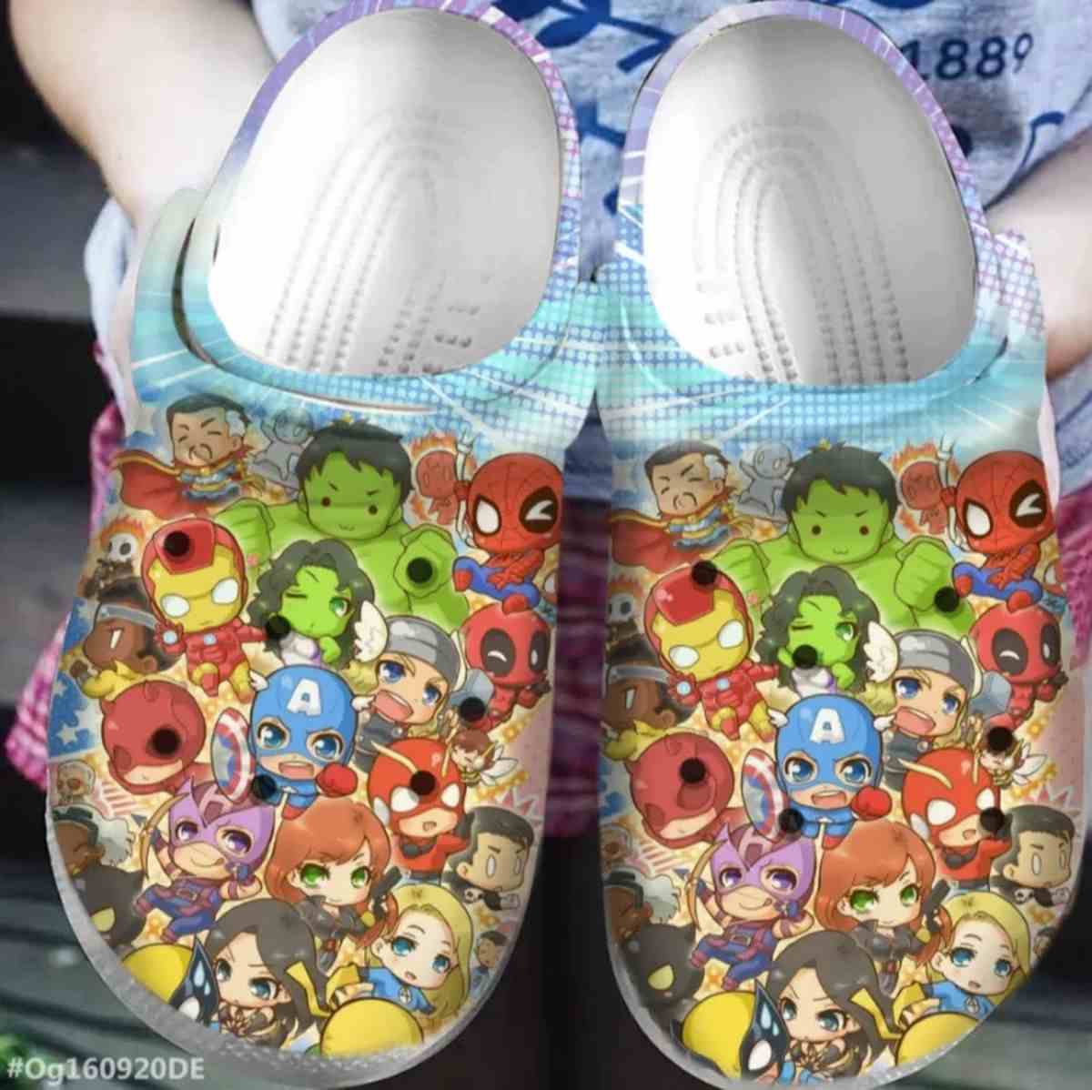 Marvel Heroes Classic Clog Crocs Shoes for Fans 1