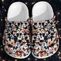 Mickey & Friends Gathering Crocs Clog Shoes 2