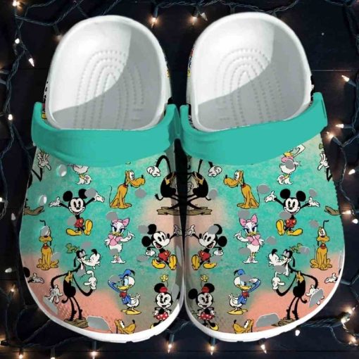 Mickey & Friends Playful Pastel Crocs Shoes