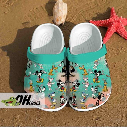 Mickey & Friends Playful Pastel Crocs Shoes