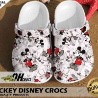 Mickey Mouse Comic Strip Crocs Clog Shoes